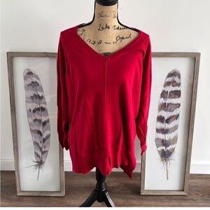 Chicos red sweater